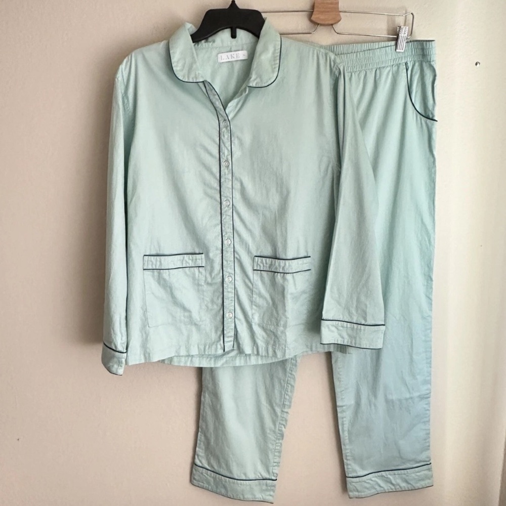 Lake Light Blue Women's Pajama Set